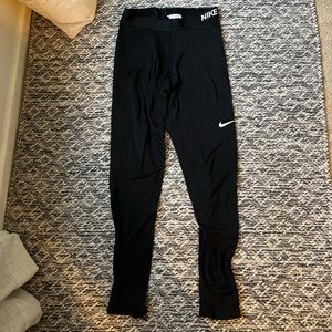 Nike Pro leggings - warm for fall running!